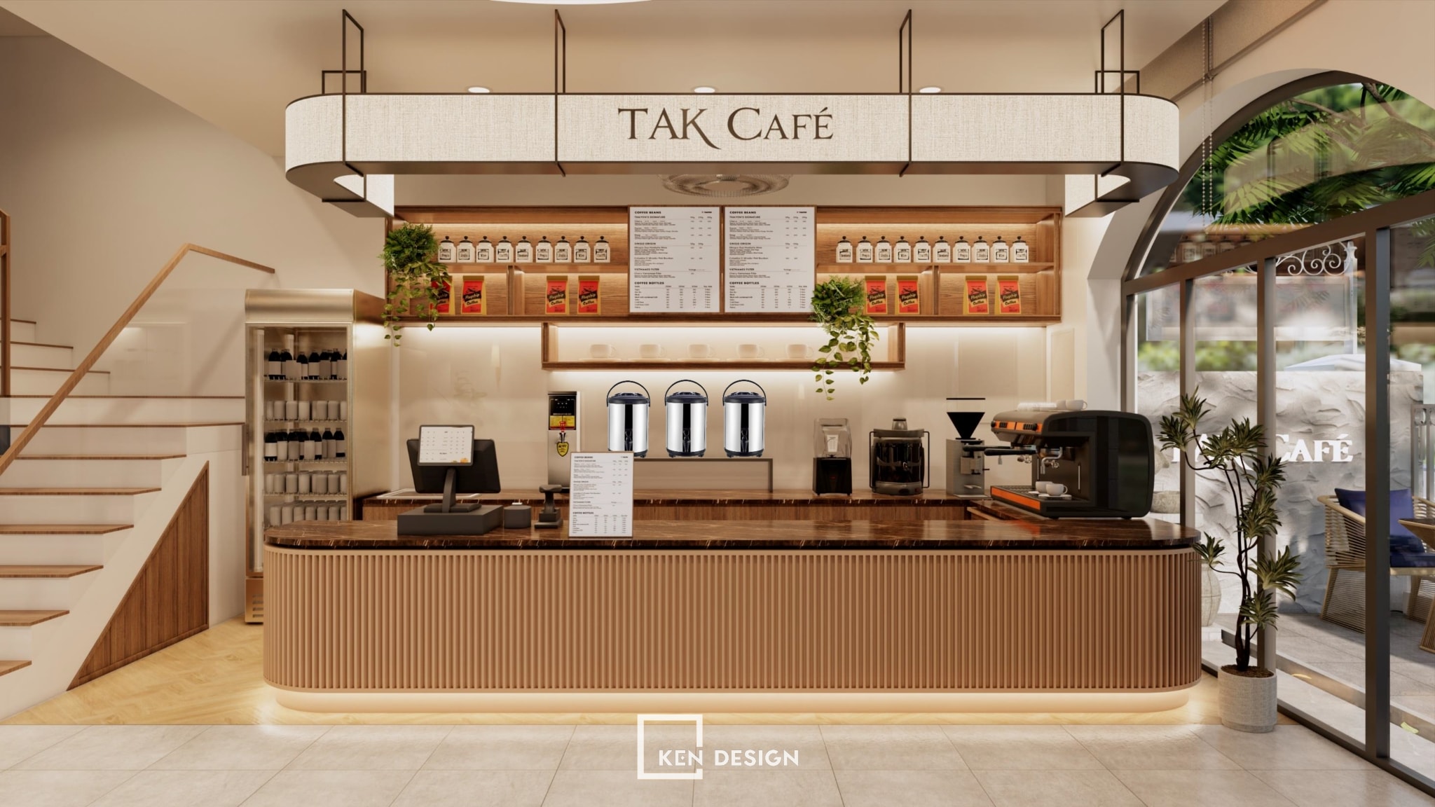 Thiết kế TAX Cafe tại Ocean Park